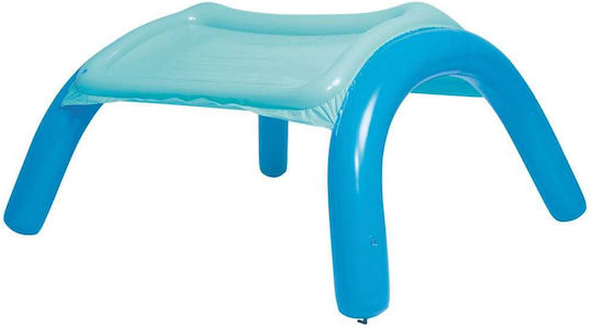 Bestway Children's Round Swimming Pool 265lt Inflatable 147x122cm Light Blue