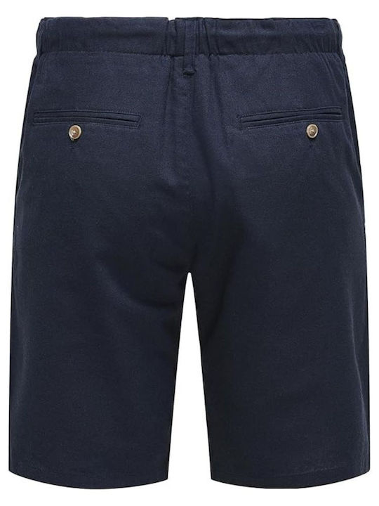 Ανδρική Βερμούδα Chino Dark Navy