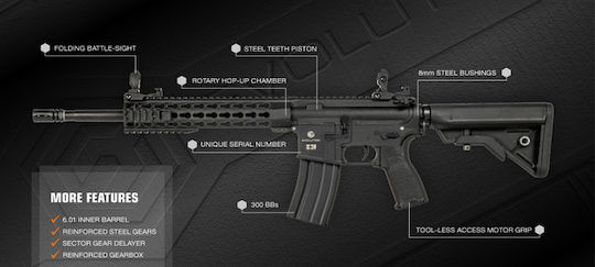 Evolution Αεροβόλο Airsoft Recon S14.5 Carbontech