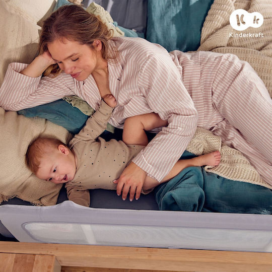 Kinderkraft Bed Rails made of Plastic in Gray Color 120x120x120εκ. 1pcs