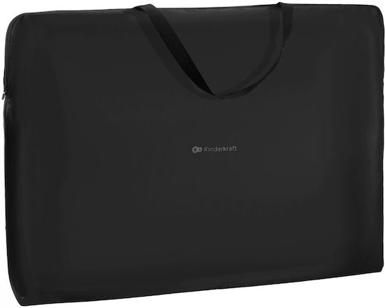 Kinderkraft Guard Dream Bed Rail Guard Simple Placement made of Fabric in Black Color 118x41x44εκ. 1pcs