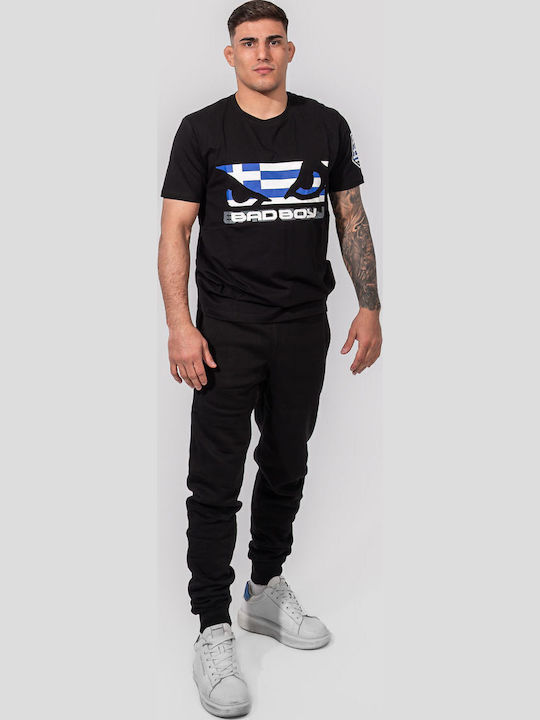T-shirt Black, White, Blue