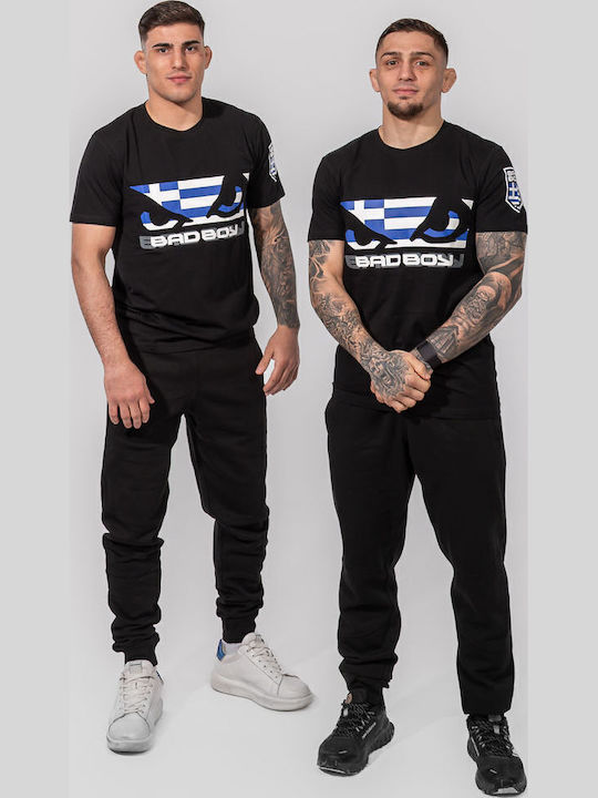T-shirt Black, White, Blue