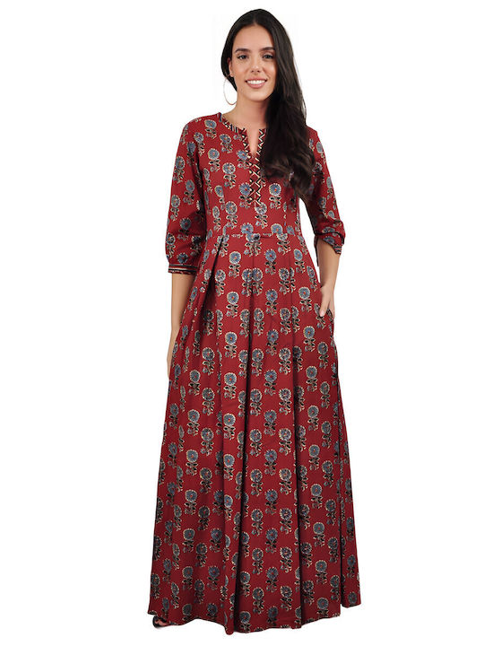 Summer Maxi Dress Red