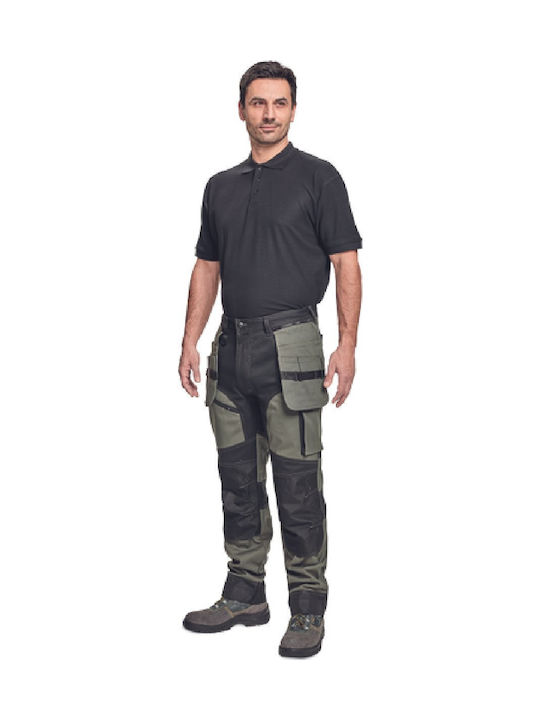 Cerva Keilor Work Trousers Green