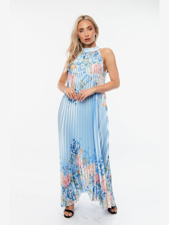 Summer Maxi Dress Light Blue