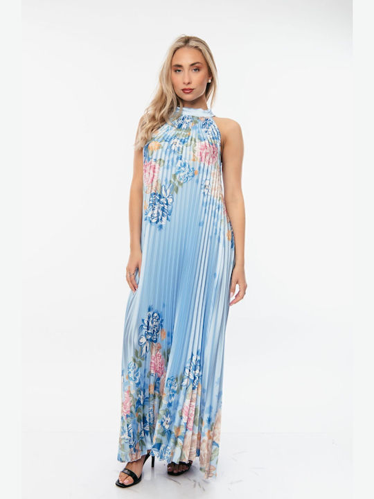 Summer Maxi Dress Light Blue