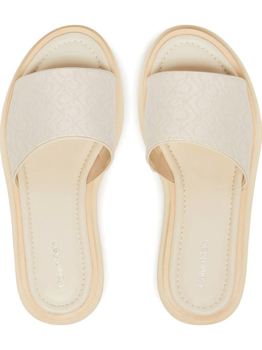 Γυναικεία Σανδάλια Flatforms Μπεζ