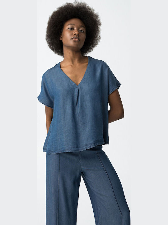 Women's Blouse Denim