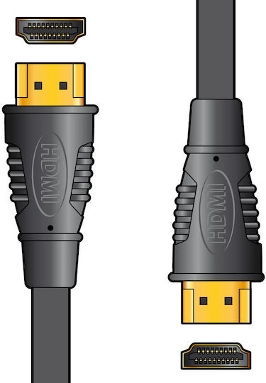 AvLink HDMI 2.0 Premium High Speed 4K 60Hz HDR Cable HDMI Male - HDMI Male 1m Black