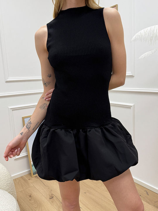 Summer Mini Dress Black