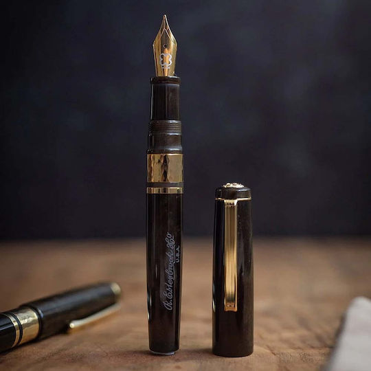Esterbrook Pens Esterbrook Πένα Γραφής Fine Πορτοκαλί με Μπλε Μελάνι