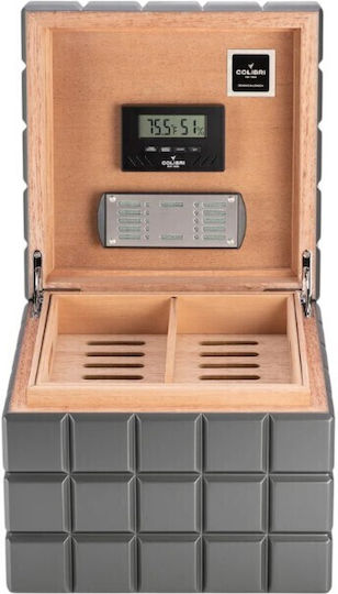 Colibri Heritage Ξύλινος Υγραντήρας 80 Πούρων με Ψηφιακό Υγρόμετρο