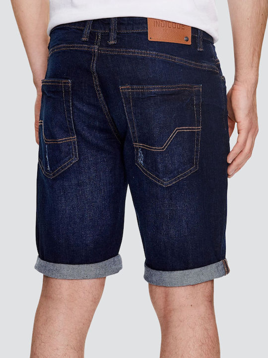 Ανδρική Βερμούδα Τζιν Dark Denim