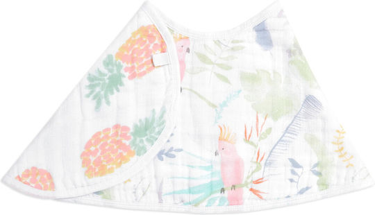 Aden + Anais Bib Fabric Green