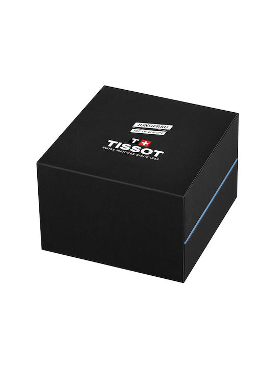 Tissot Pr 100 Ανδρικό Ρολόι Μπαταρίας με Ασημί Μεταλλικό Μπρασελέ