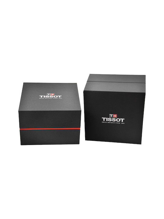 Tissot T-classic Prx Мъжки Часовник 35mm На Батерия Сребрист