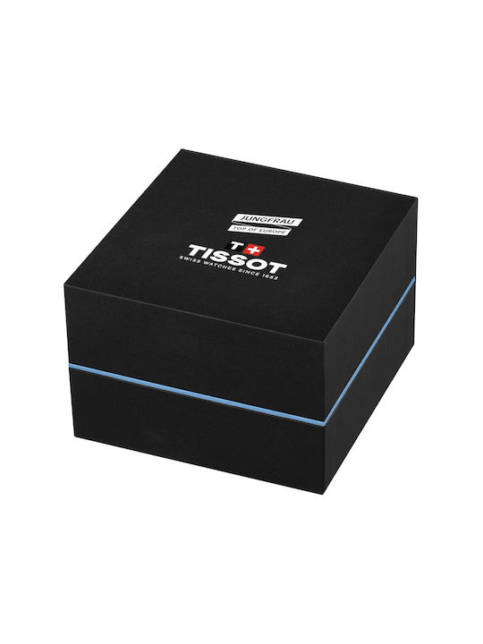 Tissot Pr 100 Ανδρικό Ρολόι Μπαταρίας με Ασημί Μεταλλικό Μπρασελέ