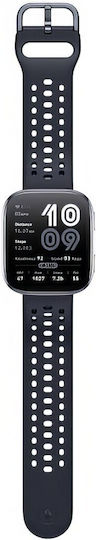 Amazfit Bip 6 46мм Водоустойчив Смартчасовник с Пулсомер (Черен)