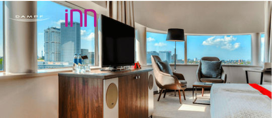 Dampf Inn6set Recessed Speakers Bluetooth Amplifier Hotel Set