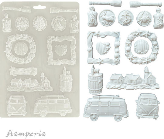 Flexible Mold A4 21x29cm Stamperia Silent Sea