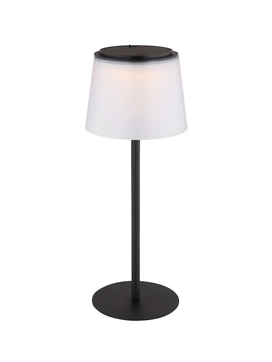 Globo Lighting Πορτατίφ LED με Μαύρο Καπέλο και Βάση