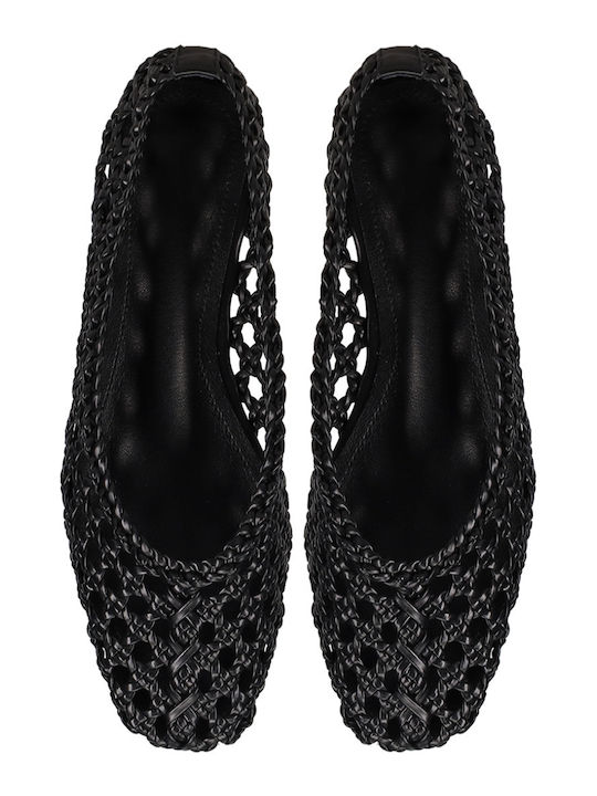 Damen Ballerinas in Schwarz Farbe