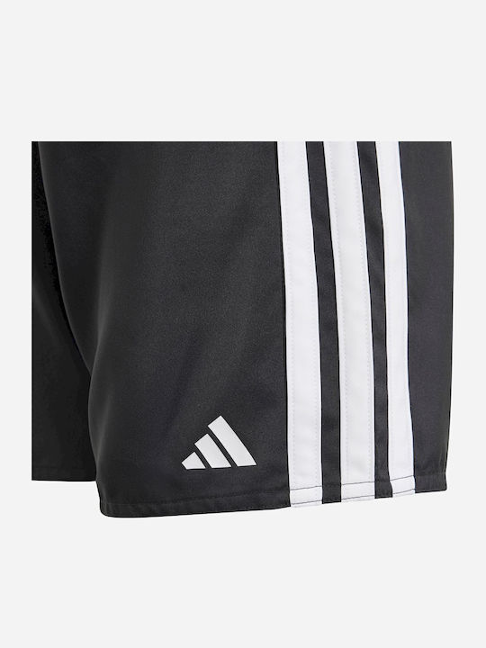 adidas 3-Stripes Kids Swimwear Swim Shorts Black
