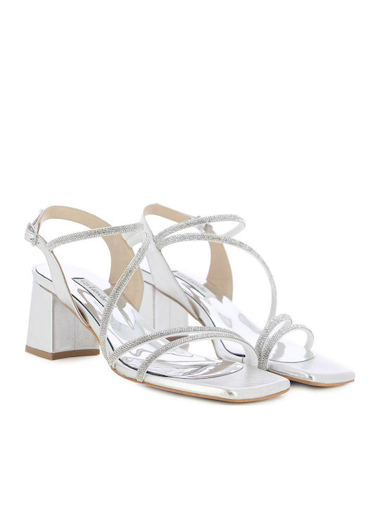 Sandalen Silber