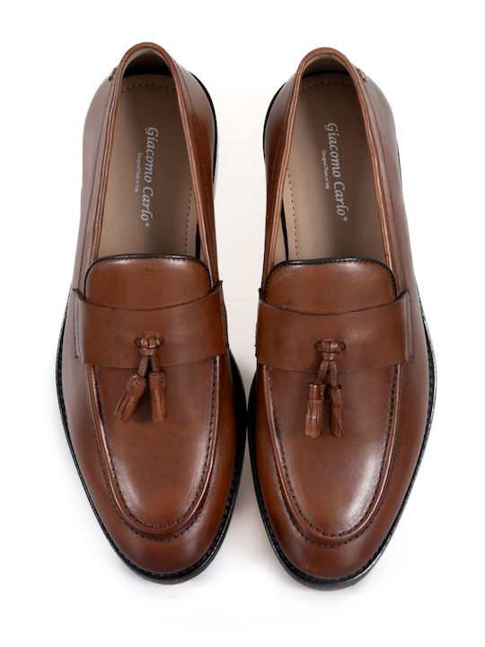Men's Leather Moccasins Brown