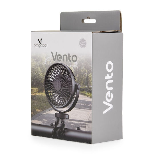 Cangaroo USB Office/Home Fan Black Vento 112125