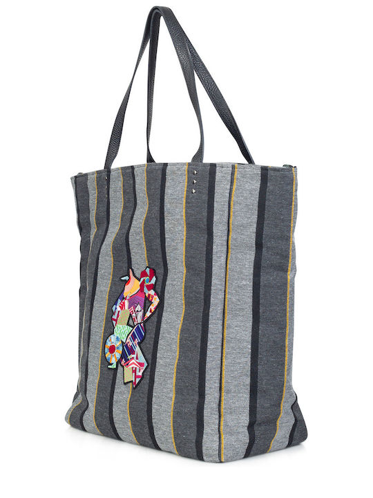 Shopping Γυναικεία Ames Bags Γκρι 888 Nostos Stripes 3dmino 252 Shopping Γυναικεία Ames Bags Γκρι 888 Nostos Stripes 3dmino 252