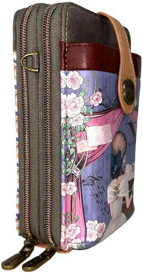 Damen Brieftasche Handyhülle Süßigkeiten Cgc185-4 Stadt