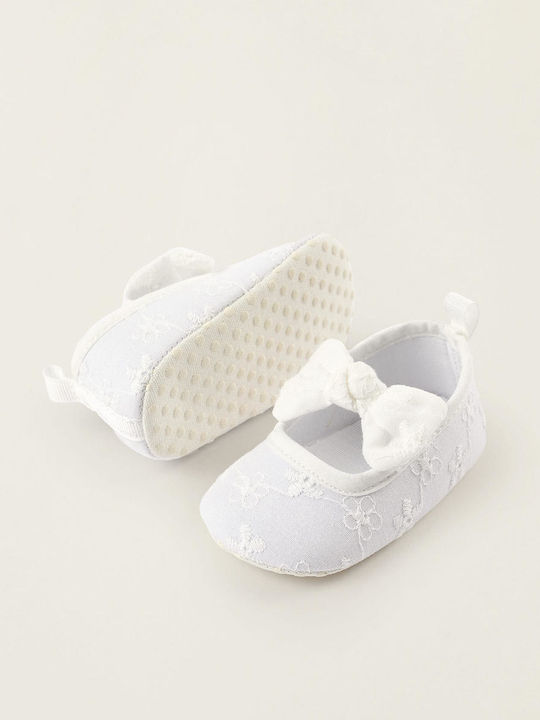 Zippy Baby Ballerinas White