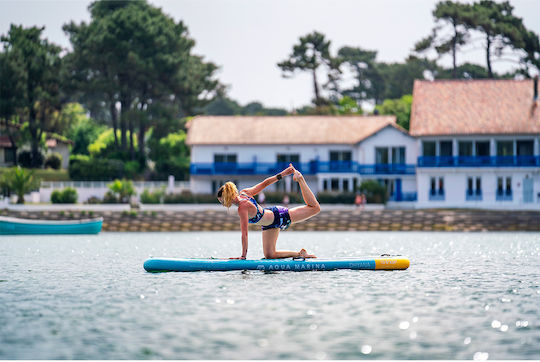 Aqua Marina Dhyana Yoga Inflatable SUP Board with Length 3.25m Turquoise