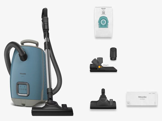 Miele Guard L1 Vacuum Cleaner 890W Bagged 3.5lt Scandinavian Blue
