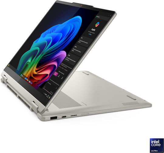 Lenovo Yoga 7 14ILL10 14" OLED Touchscreen 120Hz Ultra 5-226V 16GB 1TB SSD W11 Home Seashell Език На Клавиатурата BG