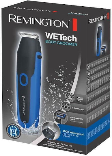 Remington Επαναφορτιζόμενη Κουρευτική Μηχανή Μπλε BHT6256