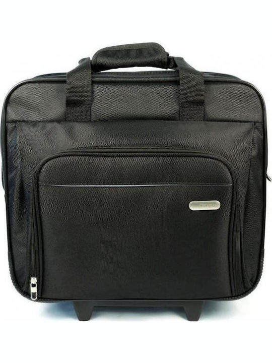 Targus Reisekoffer Kabinenstoff Schwarz mit 2 Räder Höhe 35,6cm