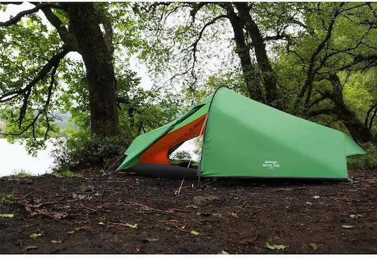 Vango Pamir Green Nevis 200 Camping Tent Mountaineering Green with Double Cloth 4 Seasons for 2 People Waterproof 3000mm 245x185x105cm