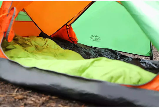 Vango Pamir Green Nevis 200 Camping Tent Mountaineering Green with Double Cloth 4 Seasons for 2 People Waterproof 3000mm 245x185x105cm