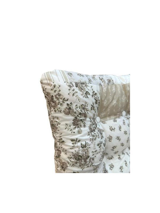 Linea Home Μαξιλάρι Καρέκλας Κήπου με Πλάτη Μπαμπού Maple Maple 50x100εκ.