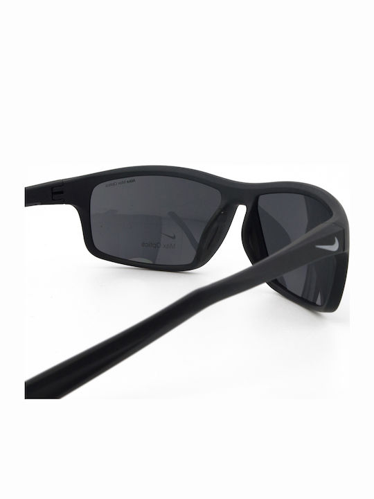 Nike Adrenaline 22 Men's Sunglasses with Black Plastic Frame and Black Lens DV2372-010