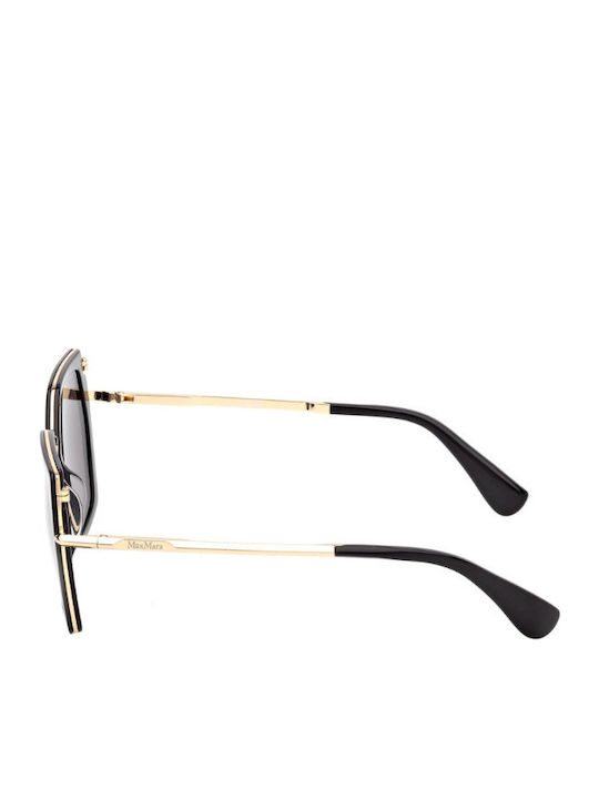 Max Mara Sunglasses Μαύρα with Mixed Frame Max Mara Sunglasses Μαύρα with Mixed Frame