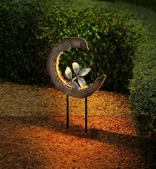Globo Lighting Solar Light Floor with Warm White Light 3000K IP44 24cmx10cmx52cmcm