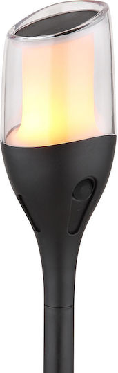 Globo Lighting Spiked Solar Light Torch 0.2W with Warm White Light 1600K IP44