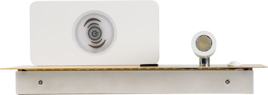 GloboStar Paladin Modern Lamp Wall with Integrated LED and Natural White Light 30x11x12cm