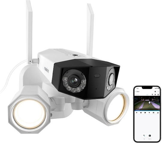 Reolink Floodlight Series F750P IP Surveillance Camera Wi-Fi 4K Waterproof with Two-Way Communication