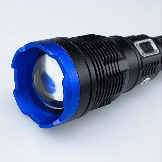 Bormann Pro Wiederaufladbar Taschenlampe LED IPX4 mit maximaler Helligkeit 8000lm BPR6040