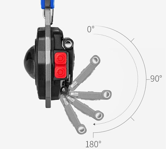 Lanternă Brevet LED cu Luminozitate Maximă 500lm Mini Flashlight Albastru